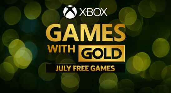 Xbox Games With Gold juillet 2022 : 2 jeux gratuits sont maintenant disponibles