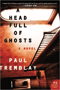 Couverture La tête pleine de fantômes de Paul Tremblay