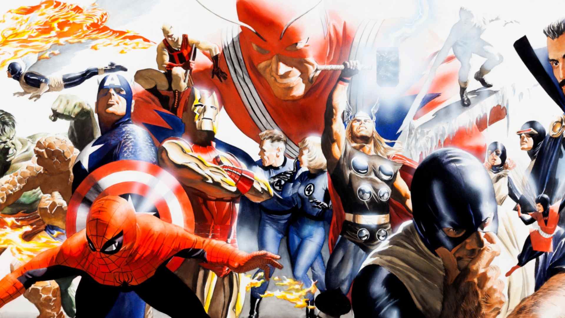Héros Marvel par Alex Ross