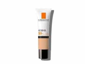 La crème solaire teintée pour le visage Anthelios Mineral One SPF 50+ de La Roche-Posay, 33 $, est disponible en cinq teintes.