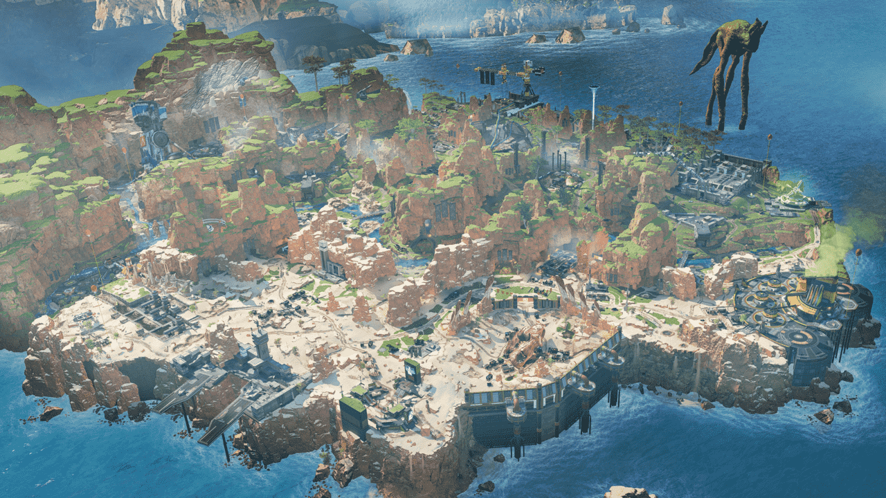 Avec l'ajout de Relic, Kings Canyon est une carte plus grande – cependant, elle est toujours beaucoup plus petite que World's Edge et Storm Point.