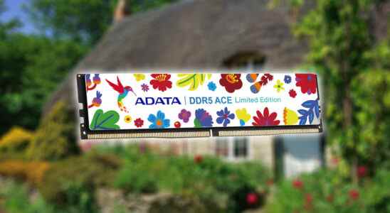 Adata vient d'annoncer une RAM de jeu Cottagecore DDR5