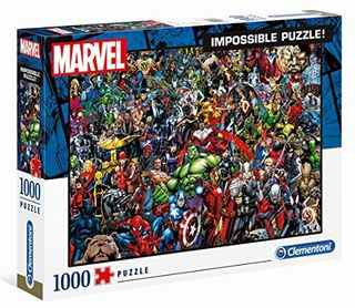 Super-héros Marvel 'Impossible Puzzle' 1000 pièces
