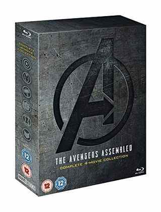 Avengers : 1-4 coffret Blu-ray complet avec disque bonus [2019] [Region Free]