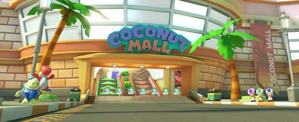 Aléatoire : Réjouissez-vous !  Le centre commercial de noix de coco de Mario Kart 8 Deluxe a été "réparé"