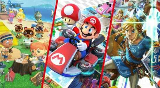 Voici les dix meilleurs jeux Nintendo Switch les plus vendus en juin 2022
