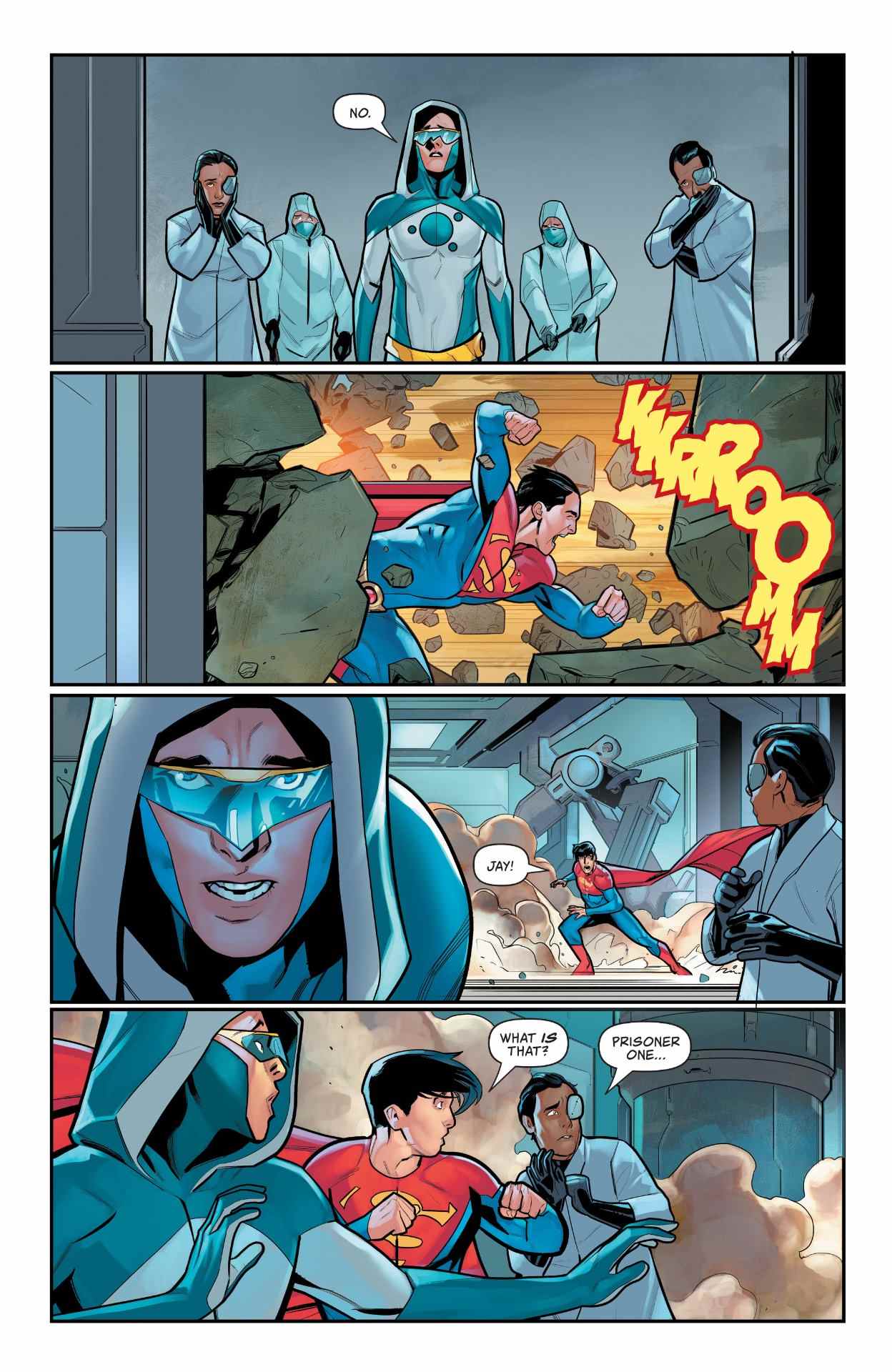 une page de Superman : Fils de Kal-El #14