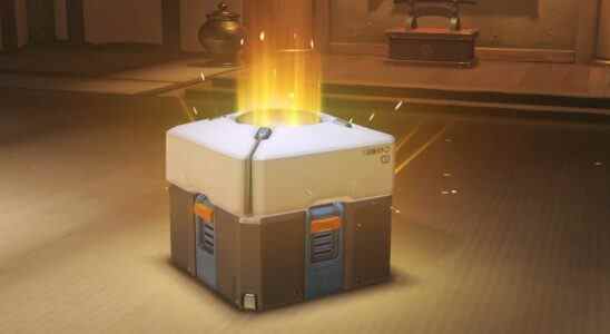 Overwatch loot boxes