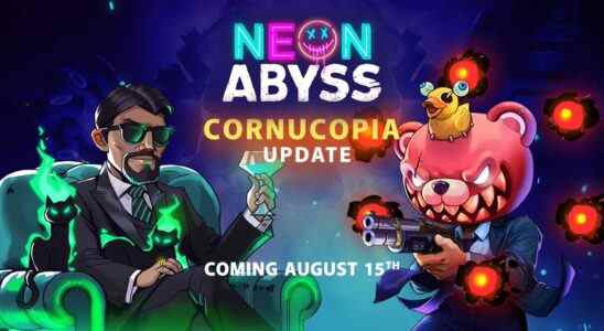La mise à jour "Cornucopia Update" de Neon Abyss annoncée, disponible la semaine prochaine