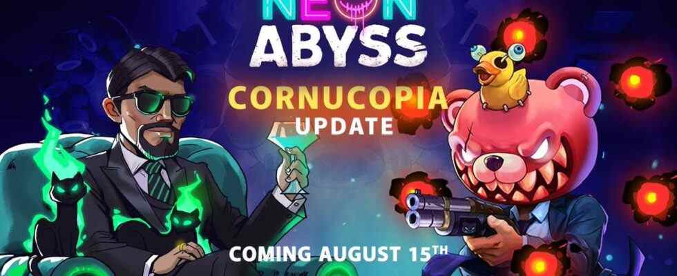 La mise à jour "Cornucopia Update" de Neon Abyss annoncée, disponible la semaine prochaine