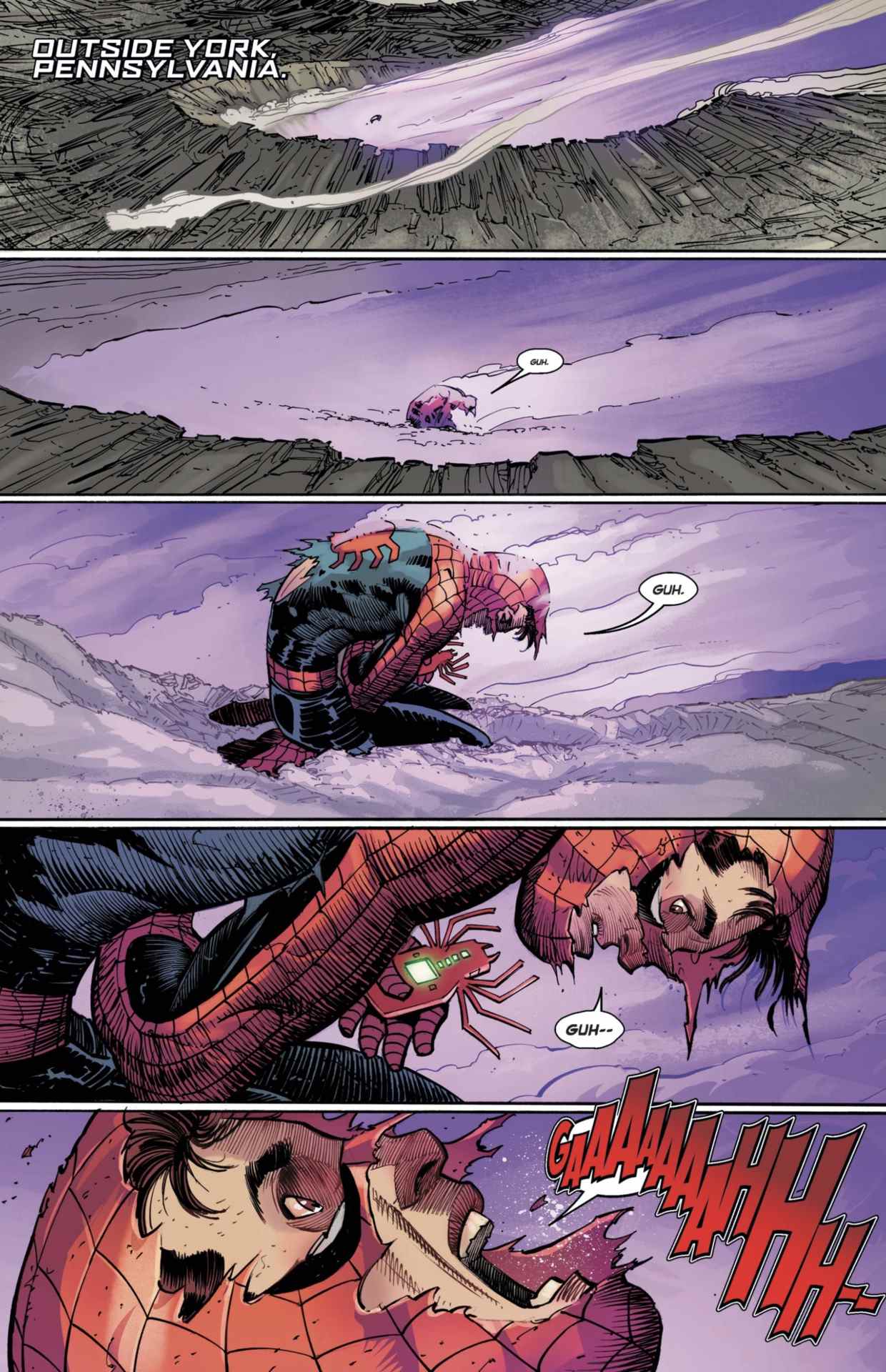 Incroyable page de Spider-Man #1