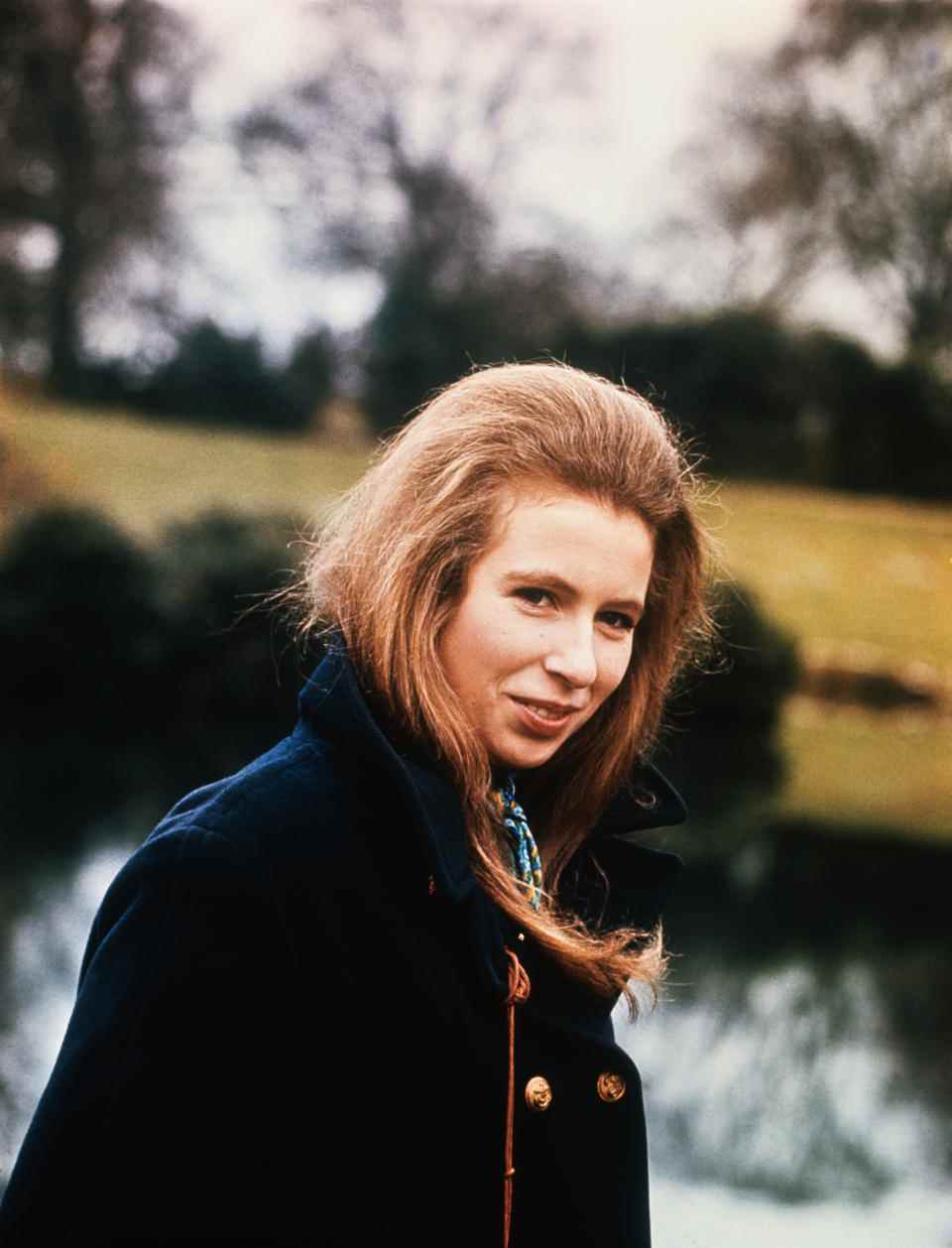La princesse Anne posant pour des photos officielles à Sandringham, Norfolk, âgée de 19 ans. (Getty Images)