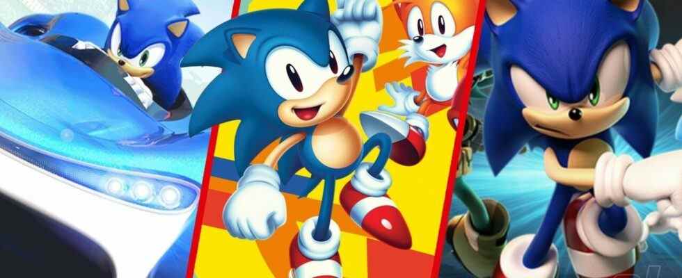 Sega lance "Ultimate Sonic Bundle" sur Switch eShop, mais il manque quelque chose