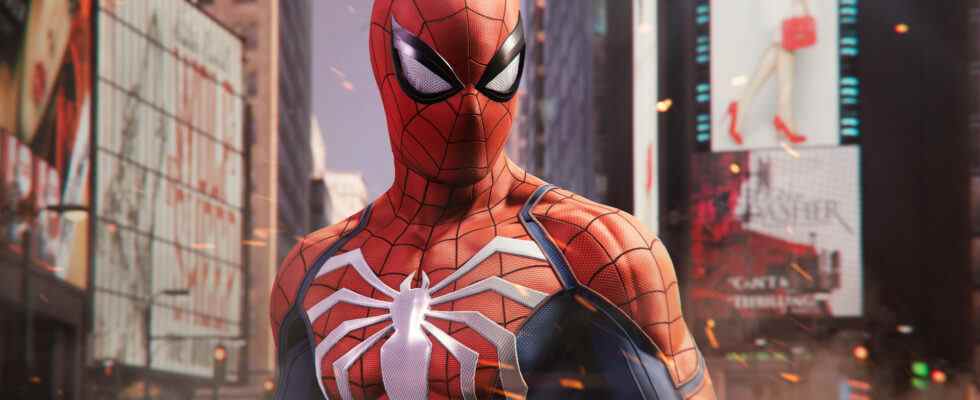 Examen du PC remasterisé Spider-Man de Marvel en cours