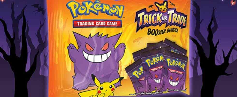 Cartes à collectionner Pokémon sur le thème d'Halloween repérées tôt chez les détaillants