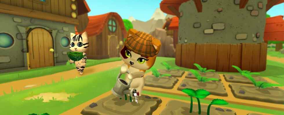 Les Sims 4 rencontrent Animal Crossing dans un nouveau jeu de gestion avec des chats