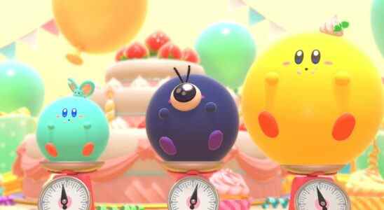 Kirby's Dream Buffet est la réponse froide de Nintendo à Fall Guys