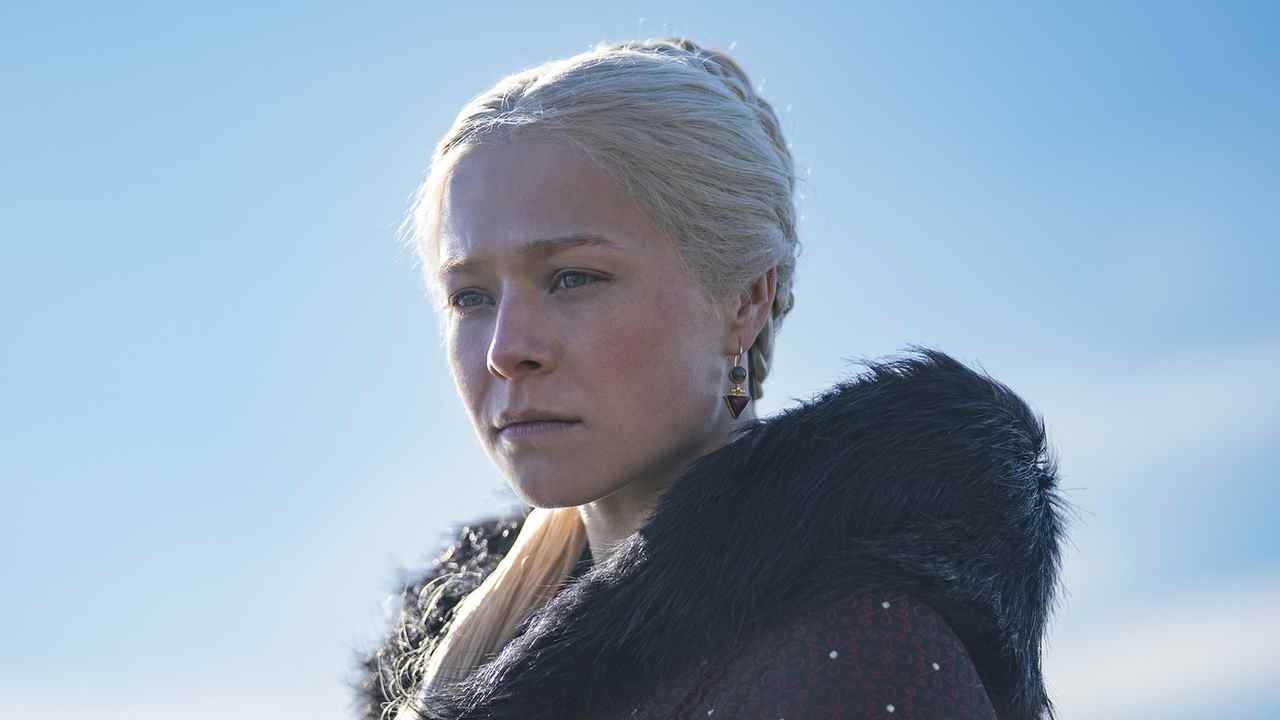 Emma D'Arcy dans le rôle de Rhaenyra Targaryen maison du dragon