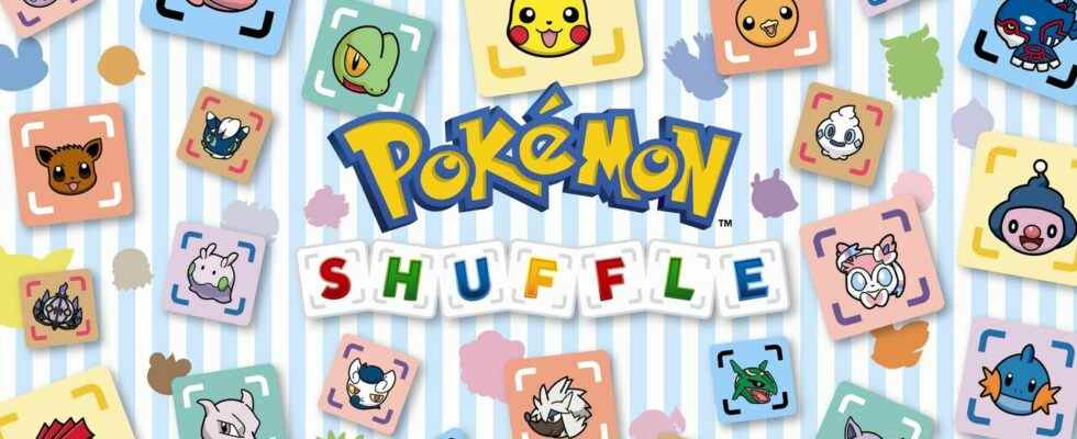 Pokémon Shuffle entrera dans le service "End Of Life" sur 3DS en 2023