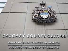 Le Calgary Courts Centre, le 18 janvier 2019. Un homme de Calgary qui a escroqué ses clients de millions de dollars dans un stratagème de Ponzi a été condamné à 10 ans de prison pour ce que le juge a qualifié de fraude délibérée et à grande échelle.
