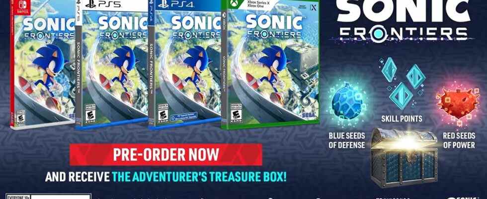 Date de sortie de Sonic Frontiers confirmée pour novembre, bande-annonce de l'histoire