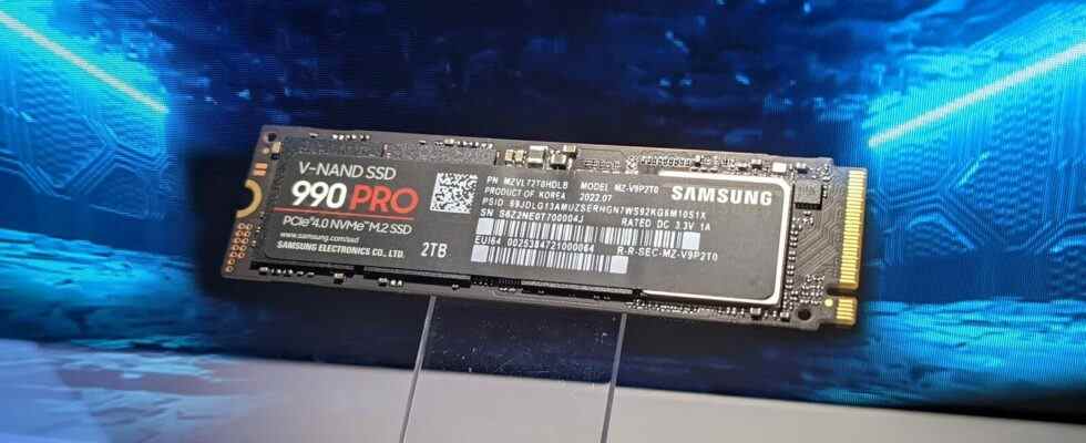 Le SSD 990 Pro de Samsung promet des vitesses de lecture PCIe 4.0 les plus rapides jamais enregistrées