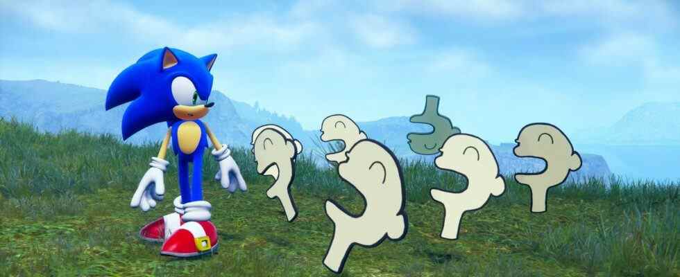 Les précommandes de Sonic Frontiers sont livrées avec le célèbre DLC V-Tuber au Japon