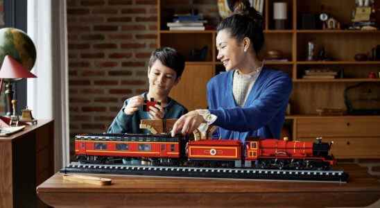 Harry Potter lance le set LEGO de luxe du Poudlard Express