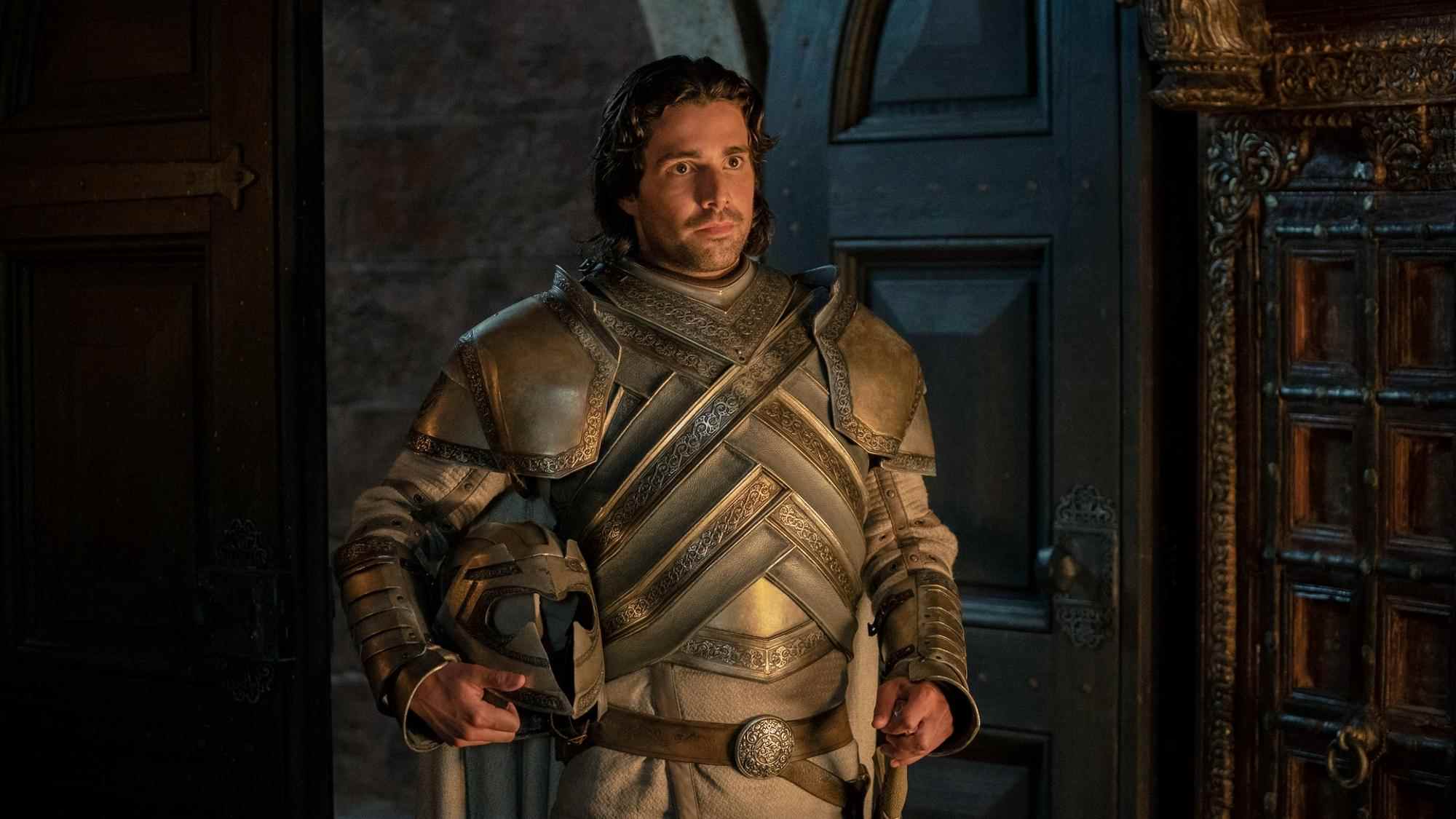 Fabien Frankel dans le rôle de Ser Criston Cole dans La Maison du Dragon