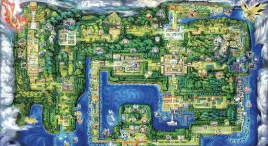 Aléatoire: le projet Pixel Art pour repenser la région de Kanto de Pokémon est terminé