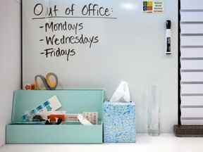 Les mardis, mercredis et jeudis sont les jours les plus populaires pour venir au bureau.