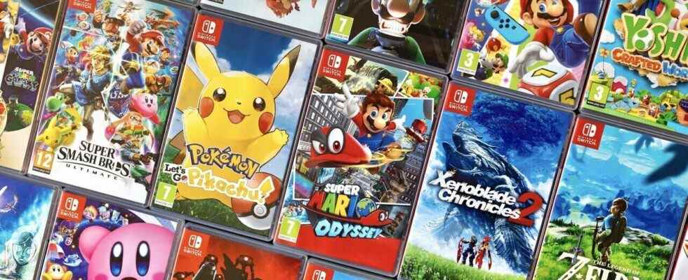 Mise à jour des ventes mondiales de logiciels Nintendo Switch (CESA 2022) - Super Mario 3D All-Stars, Pokémon, Zelda et plus