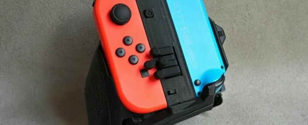 Cet adaptateur Joy-Con vous permet de jouer à la Nintendo Switch d'une seule main