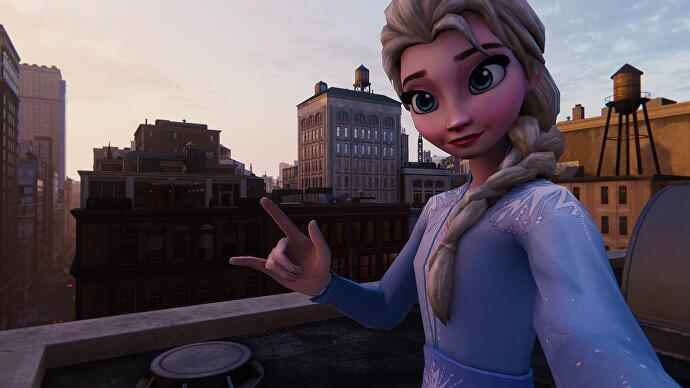 Mod Elsa dans Spider Man Remastered PC
