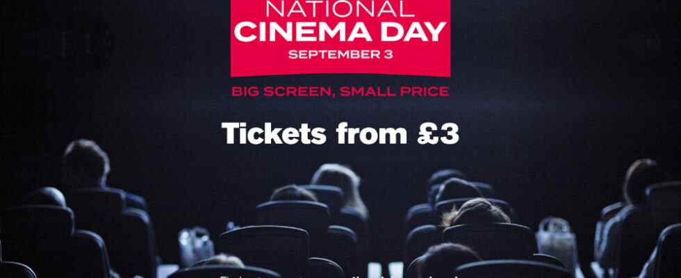 550 cinémas britanniques célèbrent la Journée nationale du cinéma alors que le box-office récupère à 80 % du niveau d'avant la pandémie