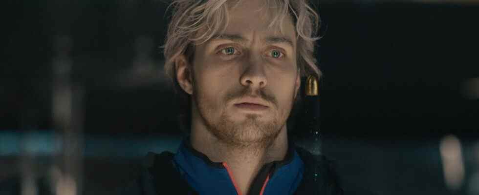 Aaron Taylor-Johnson as Quicksilver in Avengers: Age of Ultron
