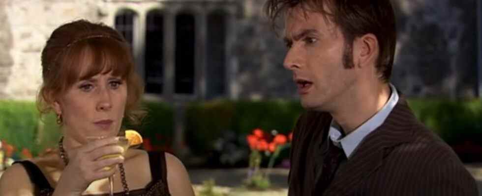 David Tennant and Catherine Tate in Doctor Who on BBC America
