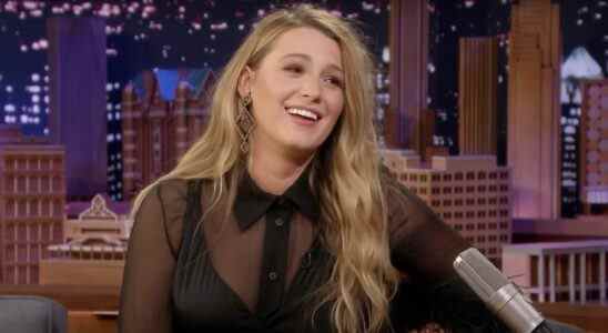 Blake Lively on The Tonight Show