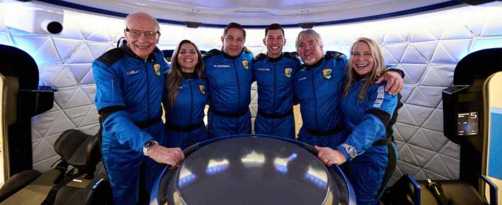 Blue Origin termine avec succès sa dernière mission de tourisme spatial