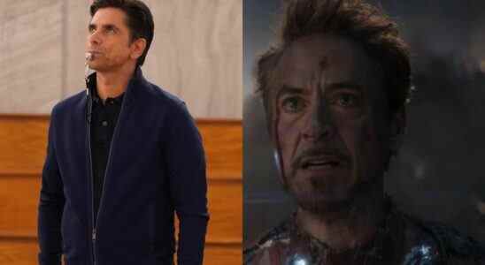 Comment John Stamos voulait rendre hommage à Robert Downey Jr. alors qu'il prenait le manteau d'Iron Man