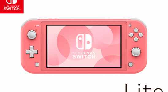 Comment Nintendo a ajouté du corail à la gamme de couleurs Switch Lite