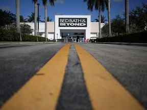 Un magasin Bed Bath & Beyond Inc. Inc. se trouve à Fort Lauderdale, en Floride.