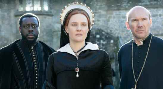 Romola Garai as Mary Tudor in Becoming Elizabeth