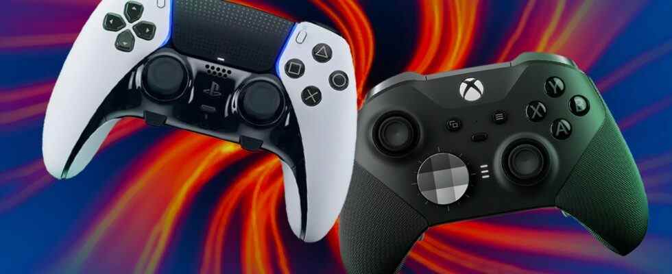 DualSense Edge vs manette Xbox Elite Series 2 : comment se comparent-ils ?