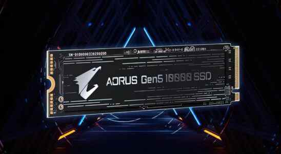 Gigabyte Aorus tease son SSD NVMe le plus rapide à ce jour avec une interface PCIe 5.0