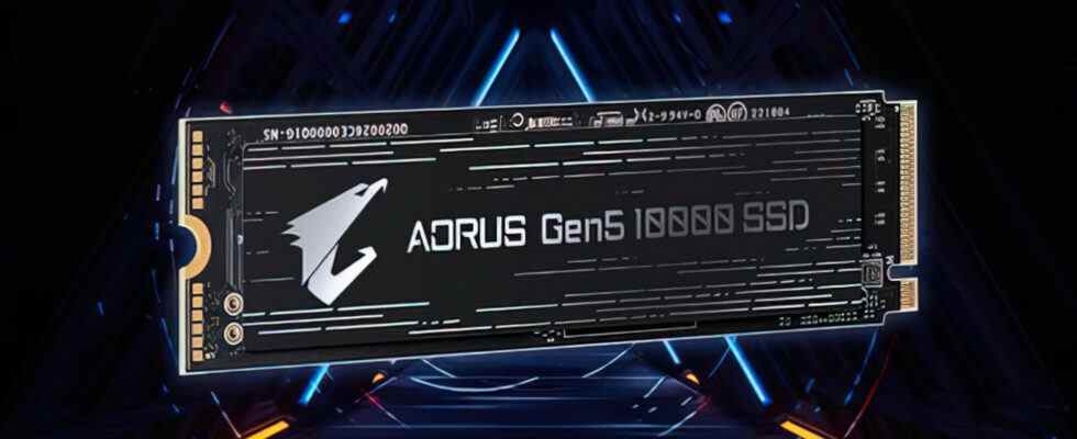 Gigabyte Aorus tease son SSD NVMe le plus rapide à ce jour avec une interface PCIe 5.0