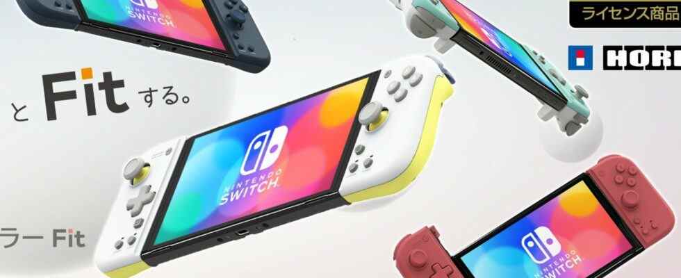 Hori révèle le Split Pad adapté à la Nintendo Switch