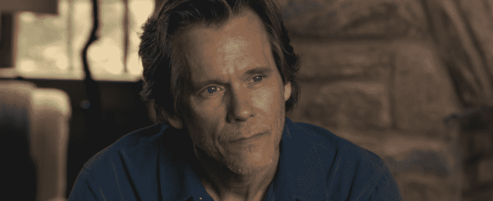 Kevin Bacon smiling as Owen Whistler in They/Them