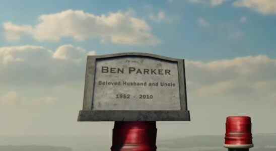 uncle ben gravestone in spider-man remastered