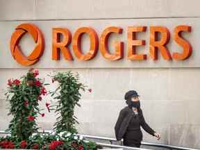 Signalétique de Rogers à Toronto.